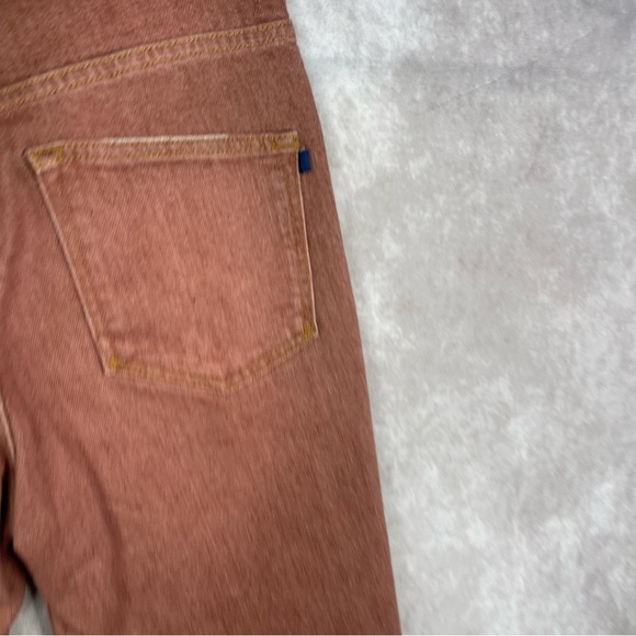 Pilcro x Anthropologie The Vintage Straight Distressed Jeans In Red Size 27 - Picture 6 of 12
